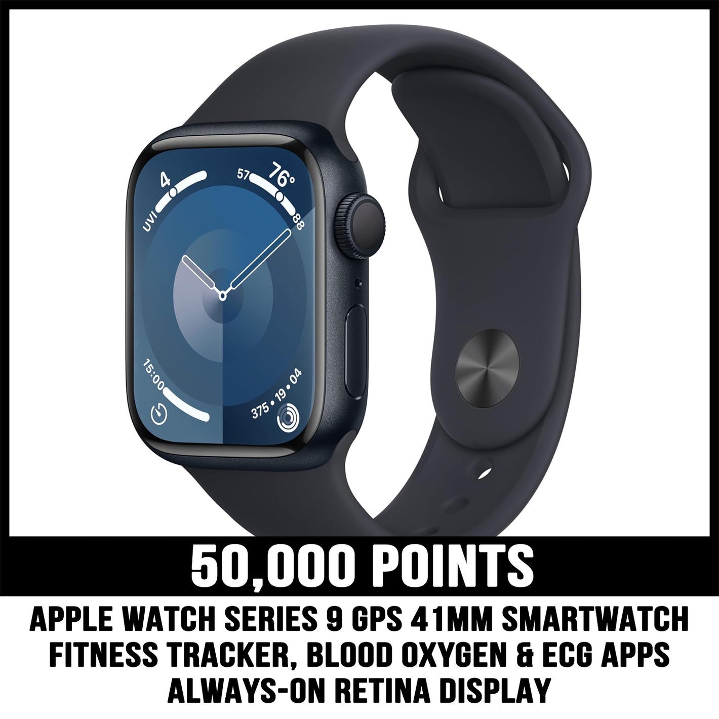 Apple Watch Series 9 prize for 50000 points