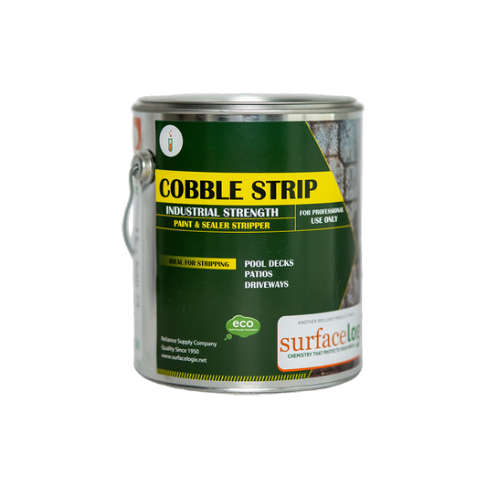 Cobble Strip Industrial Strength Paint and Sealer Stripper for pool desck, patios, driveways - 1 Gallon Pail