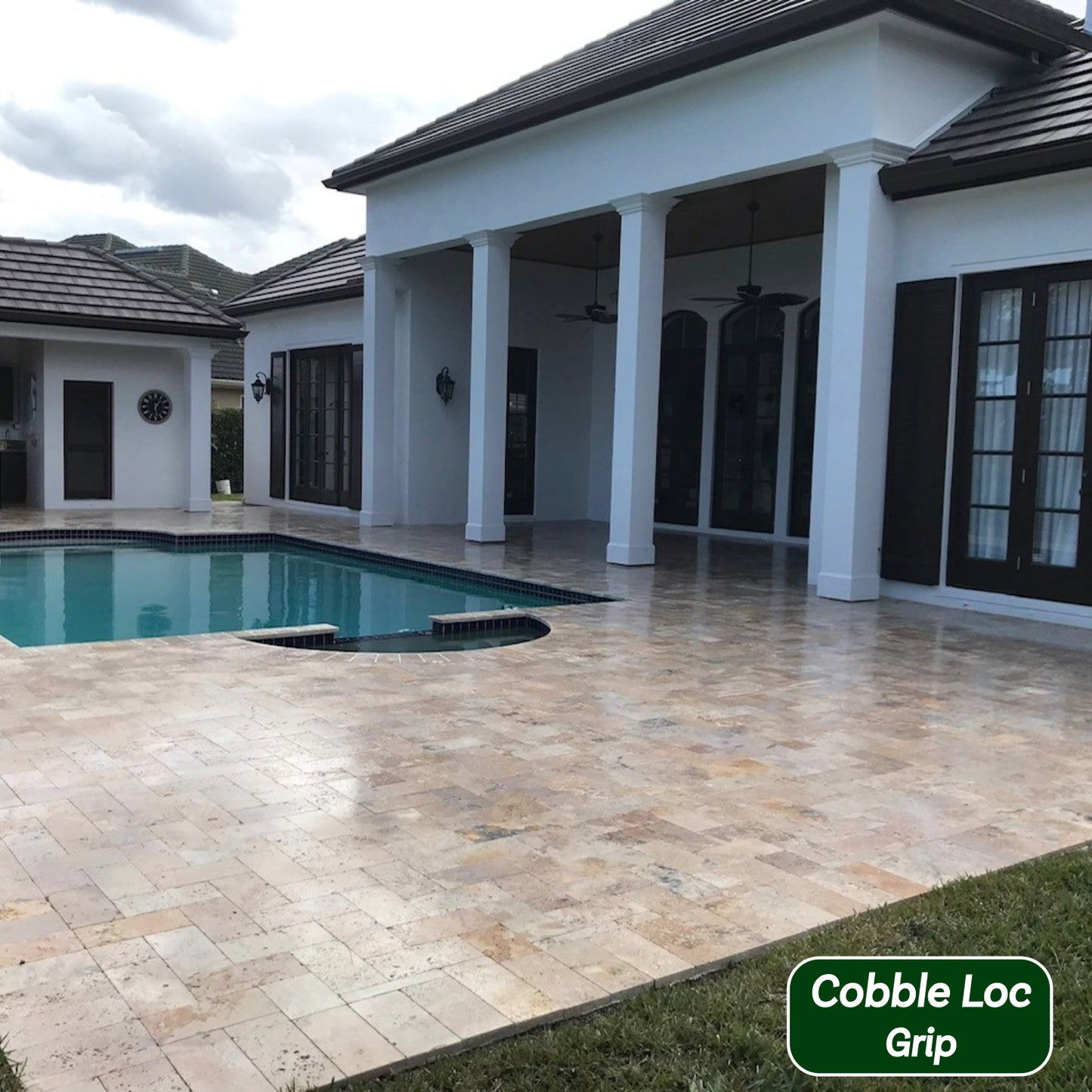 Cobble™ Loc - Two-Part Water-Based Clear Concrete Sealer