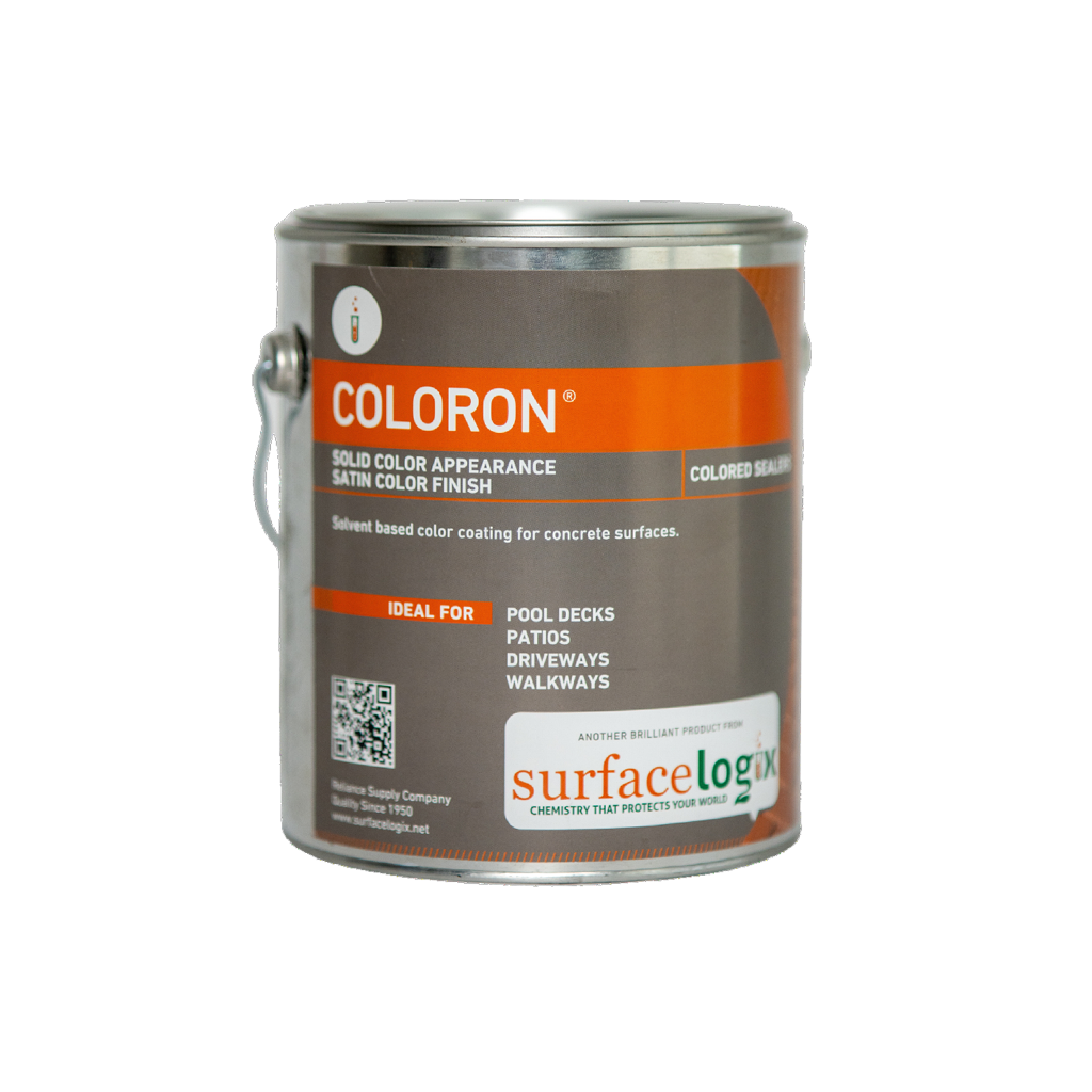 Coloron - Solvent-Based Color Coating for Concrete