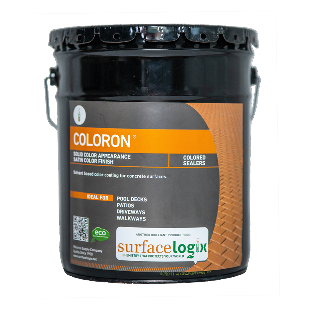 Coloron - Solvent-Based Color Coating for Concrete