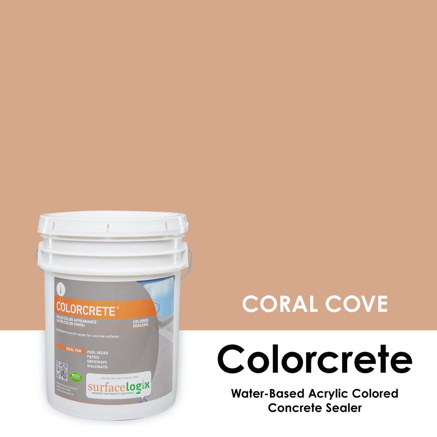 Colorcrete- Water-Based Acrylic Colored Concrete Sealer