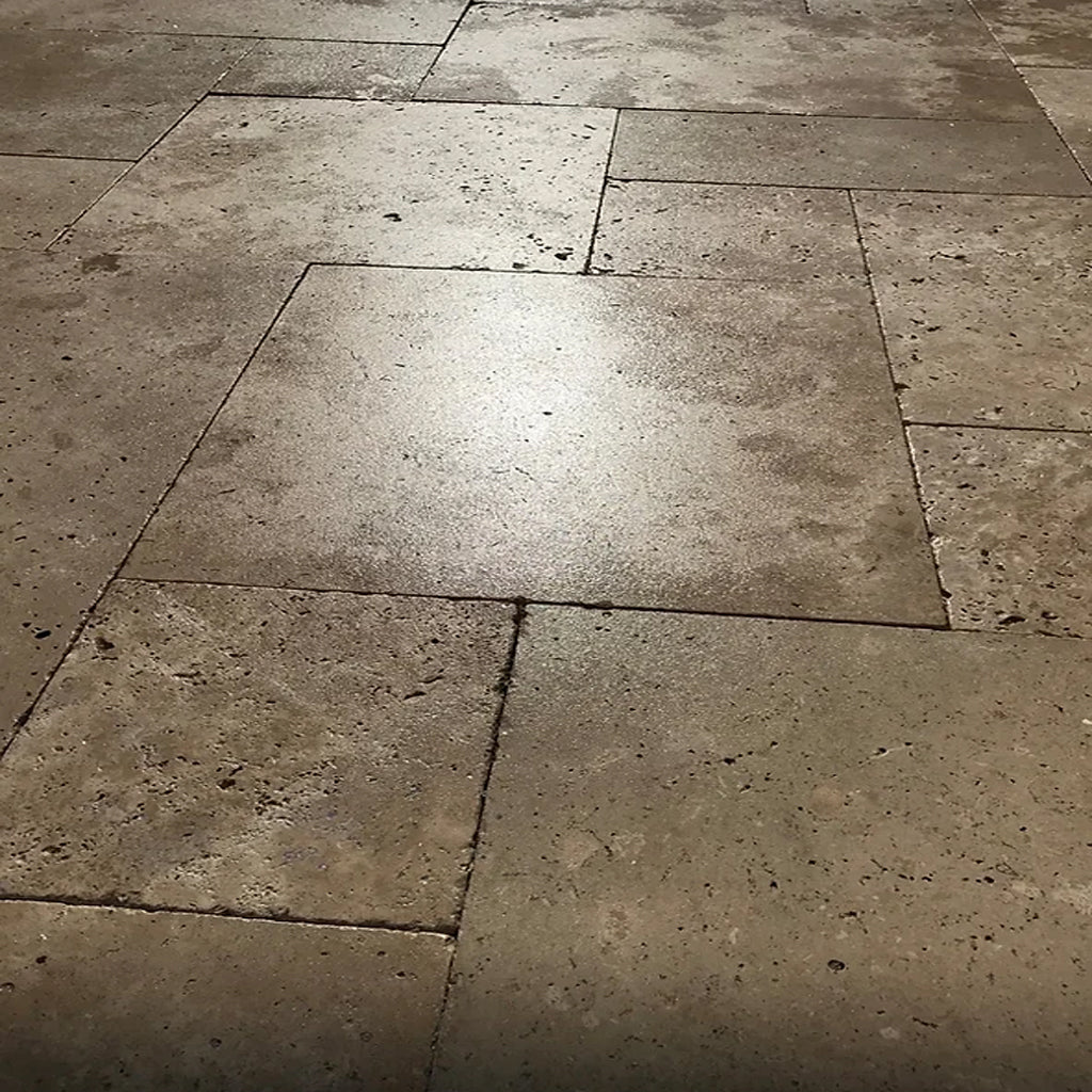 Tile Cobble Grip is a water based semi-gloss finish sealer that helps protect travertine, natural stone and dense concrete pavers. Cobble Grip will provide resistance to UV, mildew and staining. Cobble Grip dries clear and cleans up with water on driveways, patios, walkways, and pool decks. Cobble Grip is eco-friendly.