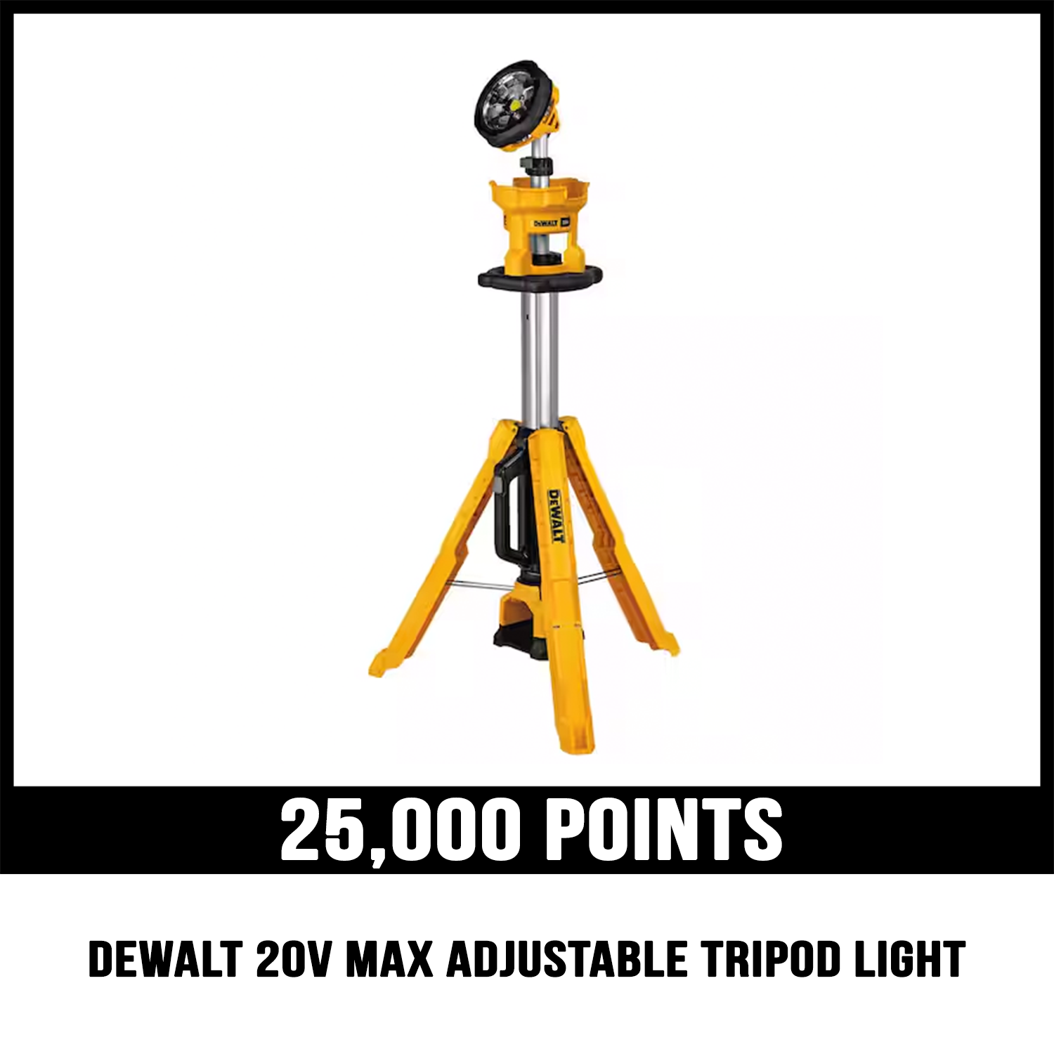 Tripod light prize