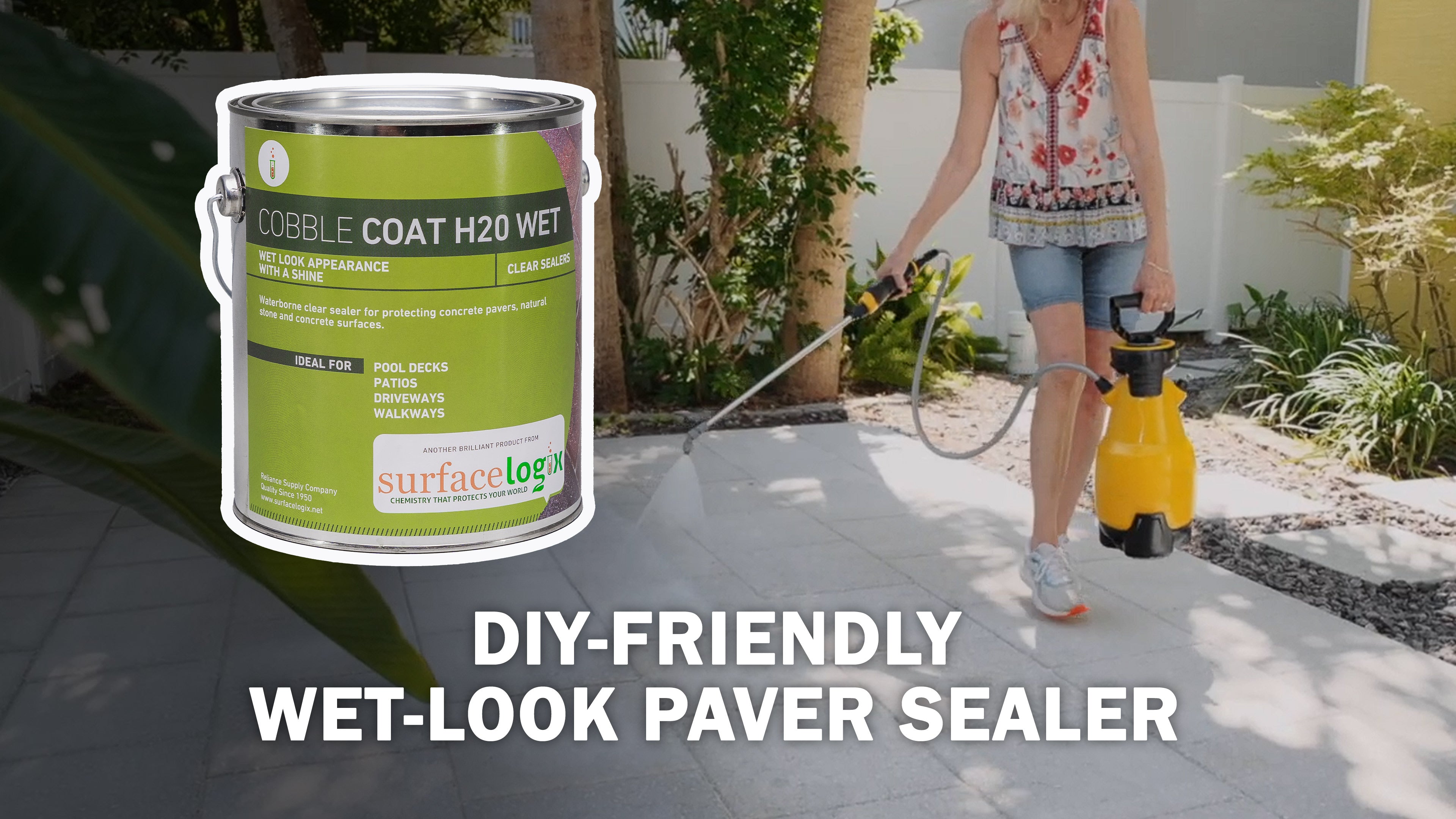 Load video: Cobble Coat H2O Wet video