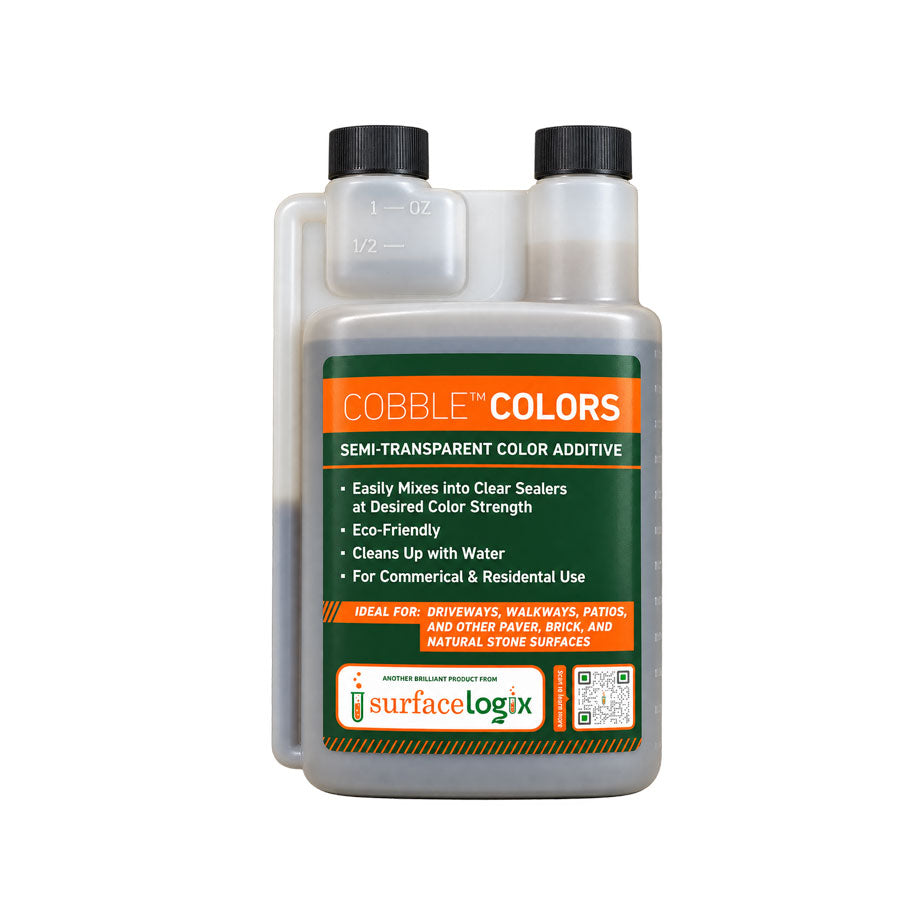 Cobble™ Colors - Color Additive for Clear Concrete Sealers