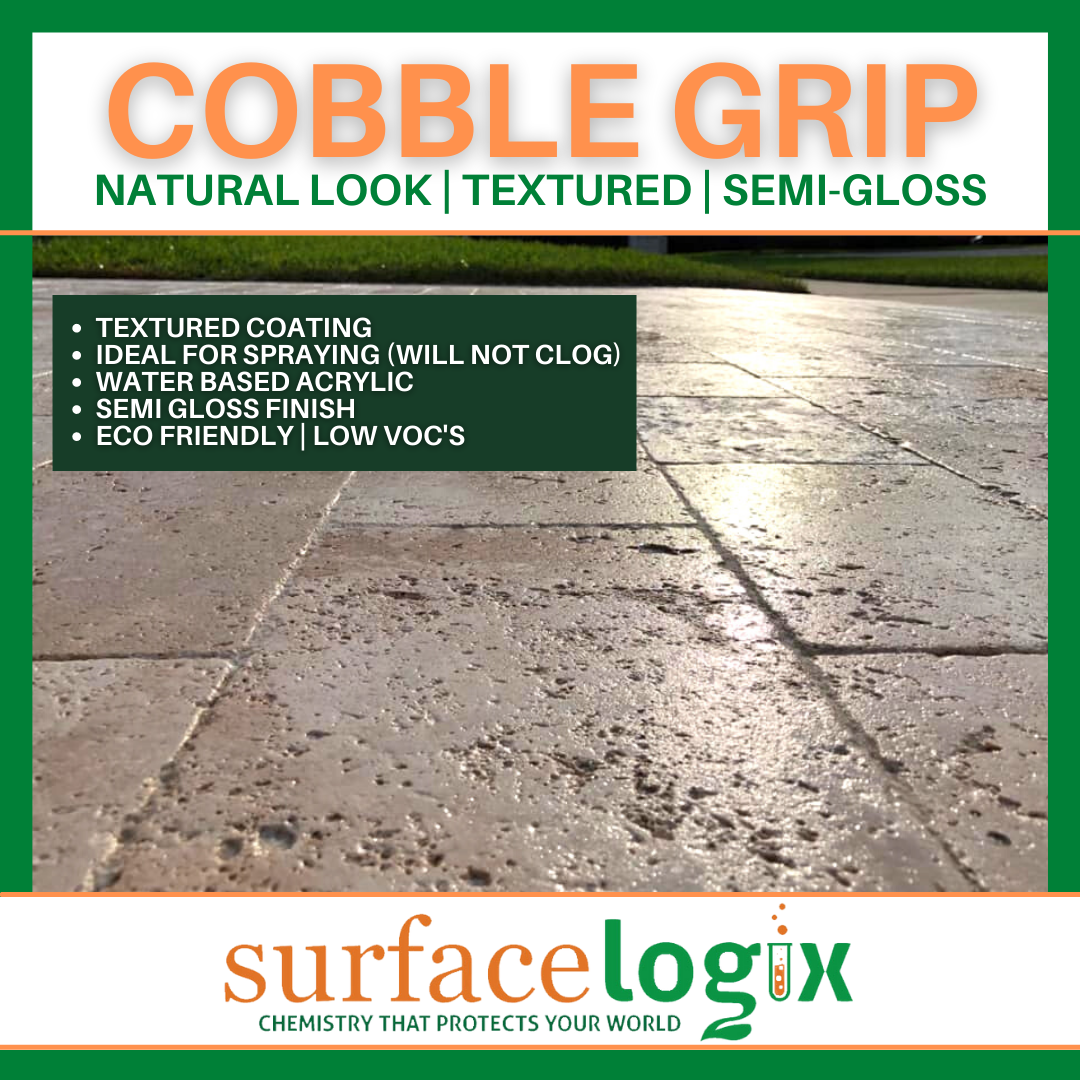 Surfacelogix Cobble Grip infographic
