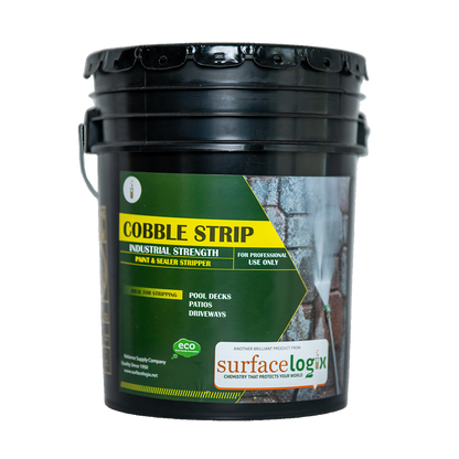 Cobble Strip Industrial Strength Paint and Sealer Stripper for pool desck, patios, driveways - 5 Gallon Bucket