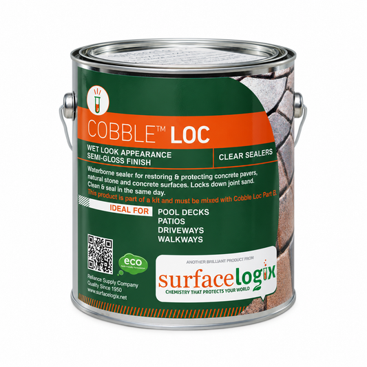 Cobble™ Loc - Two-Part Water-Based Clear Concrete Sealer