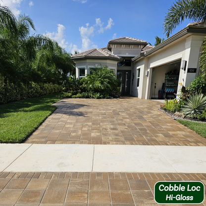 Cobble Loc - Two-Part Water-Based Clear Concrete Sealer