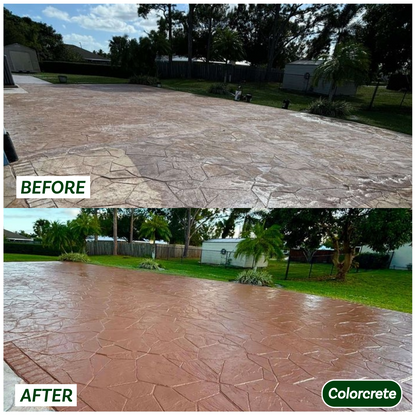 Colorcrete- Water-Based Acrylic Colored Concrete Sealer