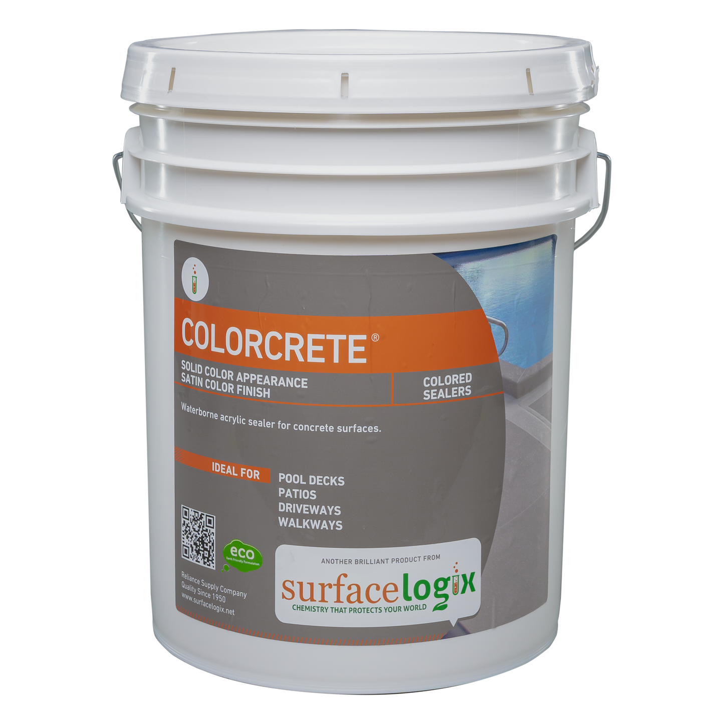 Colorcrete- Water-Based Acrylic Colored Concrete Sealer