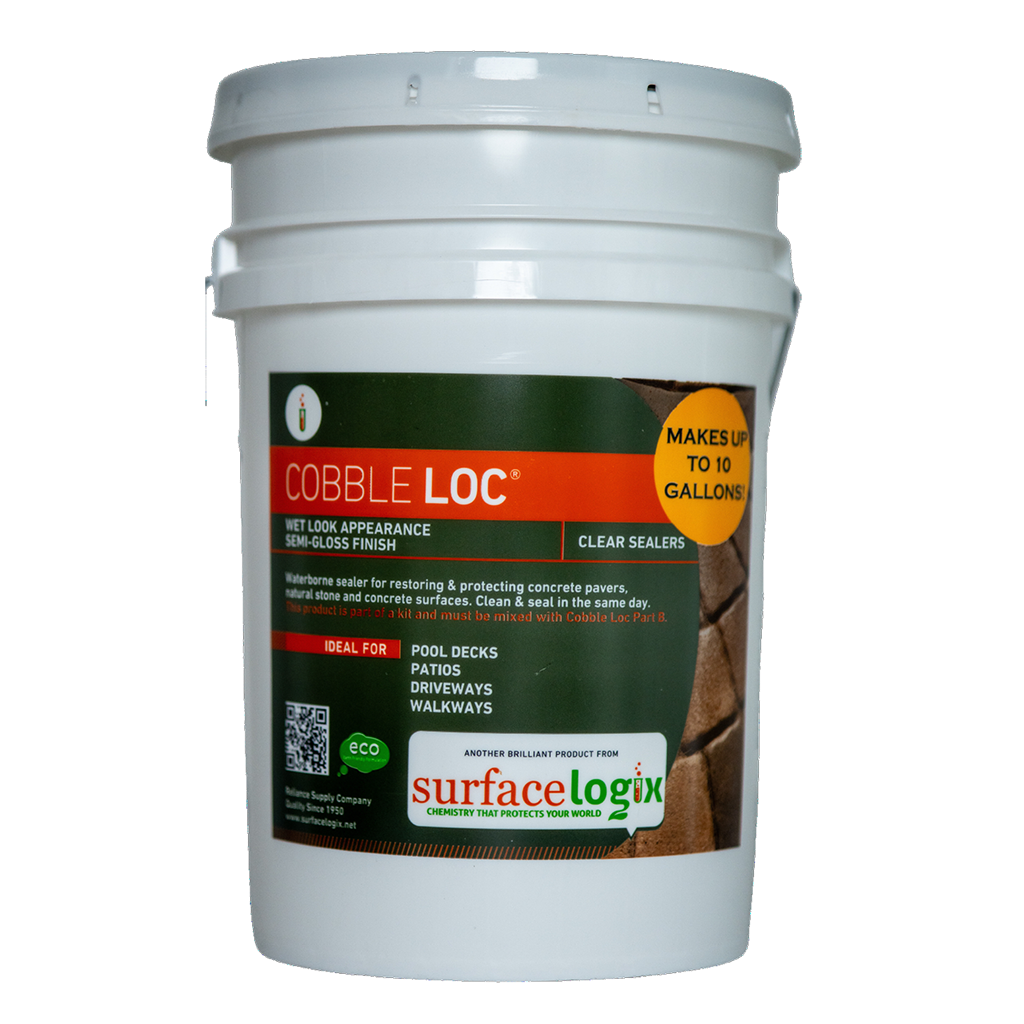 Surfacelogix cobble loc 5 gallon kit makes 10 gallons