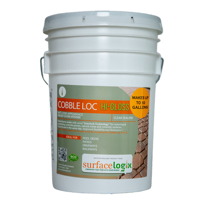 Surfacelogix Cobble Loc High Gloss 5 gallon bucket hi-gloss