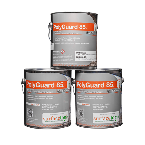 PolyGuard 85 Base Polyaspartic Floor Coating – Surfacelogix