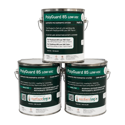 PolyGuard 85 Low-VOC Polyaspartic Tinted Base Coat