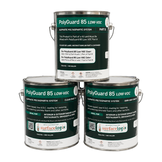 PolyGuard 85 Low-VOC Polyaspartic Tinted Base Coat