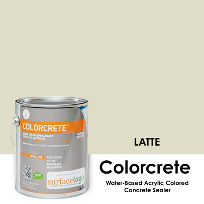 Colorcrete- Water-Based Acrylic Colored Concrete Sealer