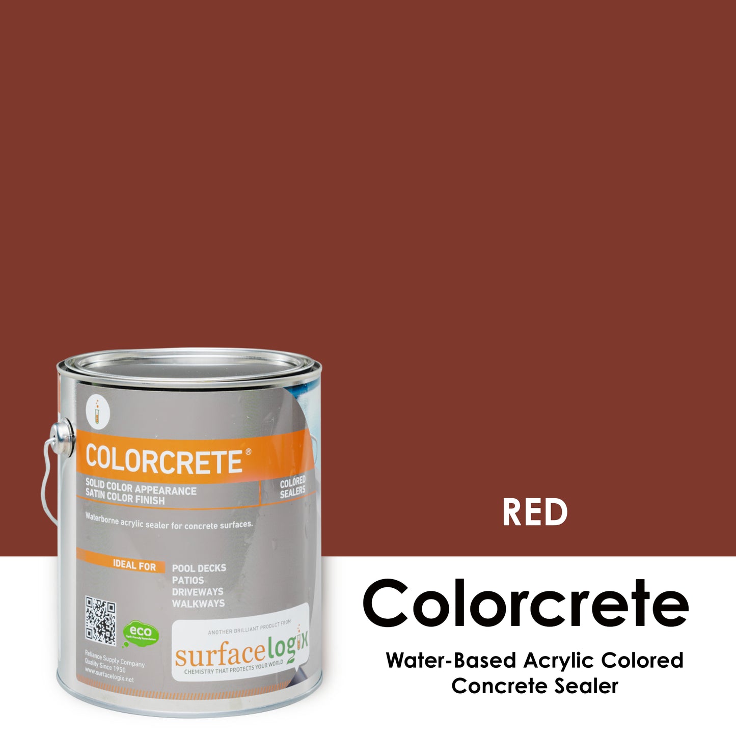 Colorcrete- Water-Based Acrylic Colored Concrete Sealer