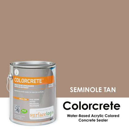 Colorcrete- Water-Based Acrylic Colored Concrete Sealer