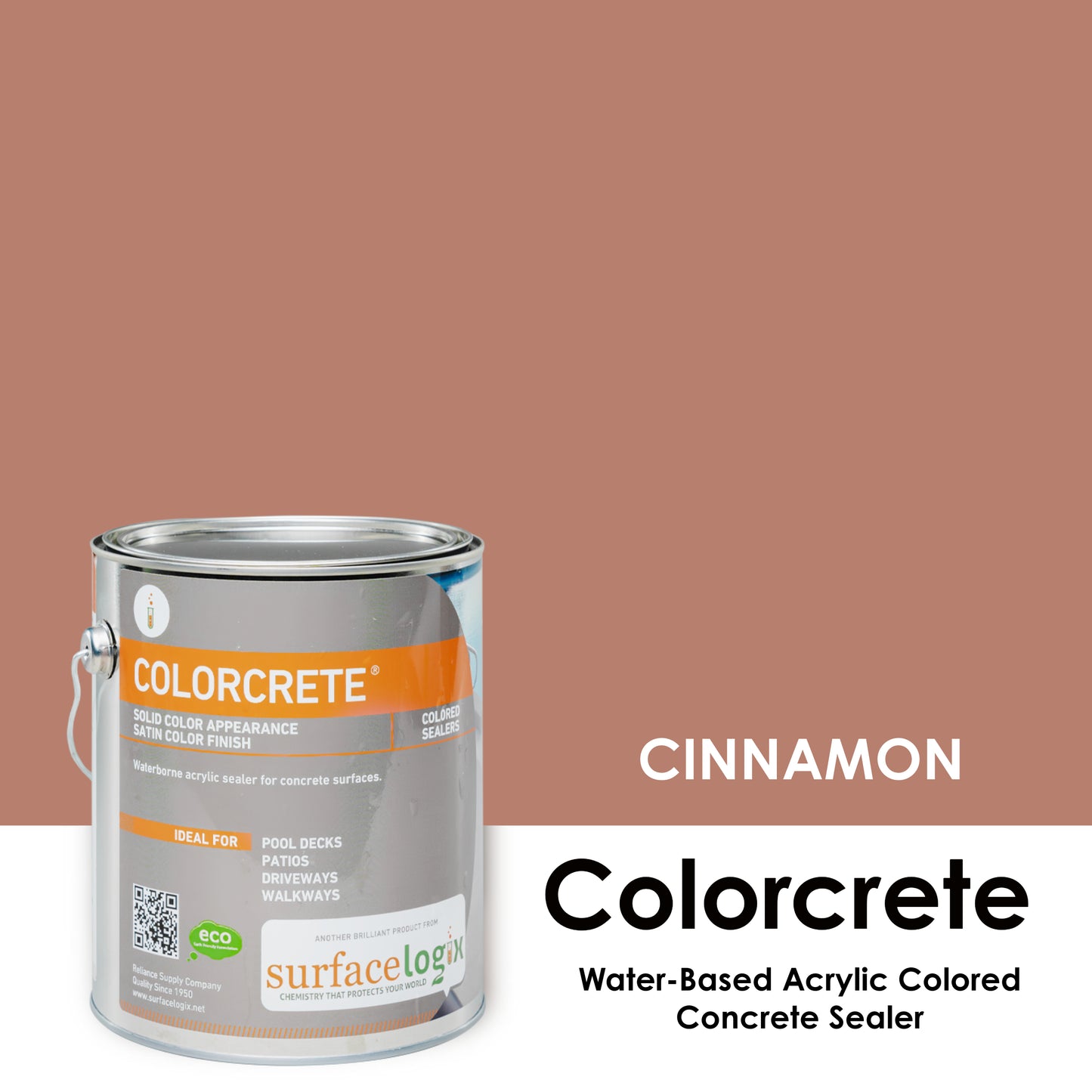 Colorcrete- Water-Based Acrylic Colored Concrete Sealer