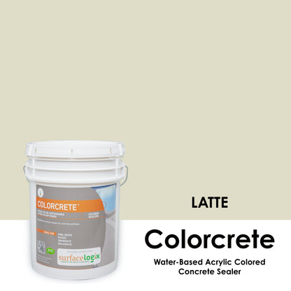 Colorcrete- Water-Based Acrylic Colored Concrete Sealer