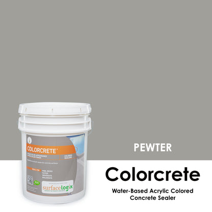 Colorcrete- Water-Based Acrylic Colored Concrete Sealer