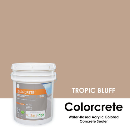 Colorcrete- Water-Based Acrylic Colored Concrete Sealer