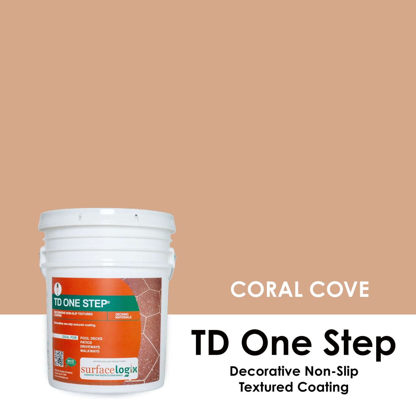 TD One Step - Decorative Non-Slip Textured Coating