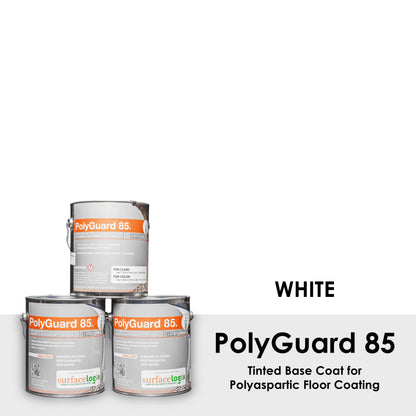 PolyGuard 85 Base - Tinted Base Coat for Polyaspartic Floor Coating