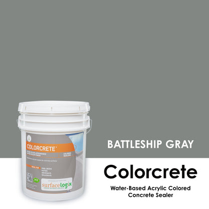 Colorcrete- Water-Based Acrylic Colored Concrete Sealer