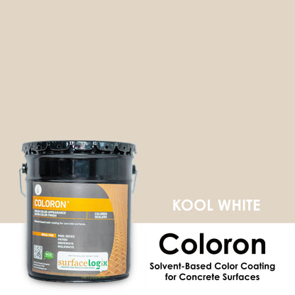 Coloron - Solvent-Based Color Coating for Concrete