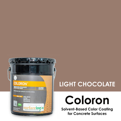 Coloron - Solvent-Based Color Coating for Concrete
