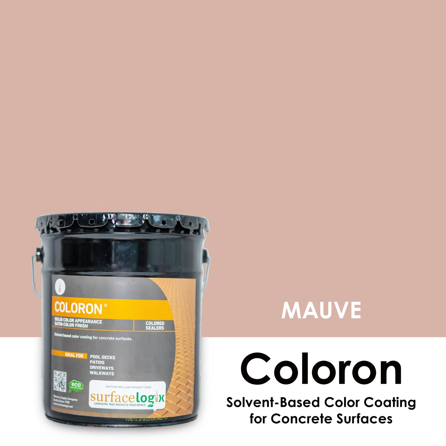 Coloron - Solvent-Based Color Coating for Concrete