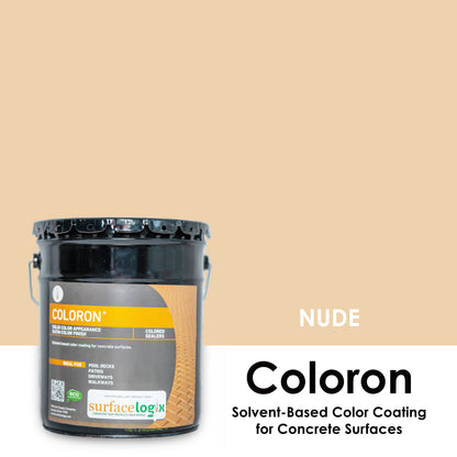 Coloron - Solvent-Based Color Coating for Concrete