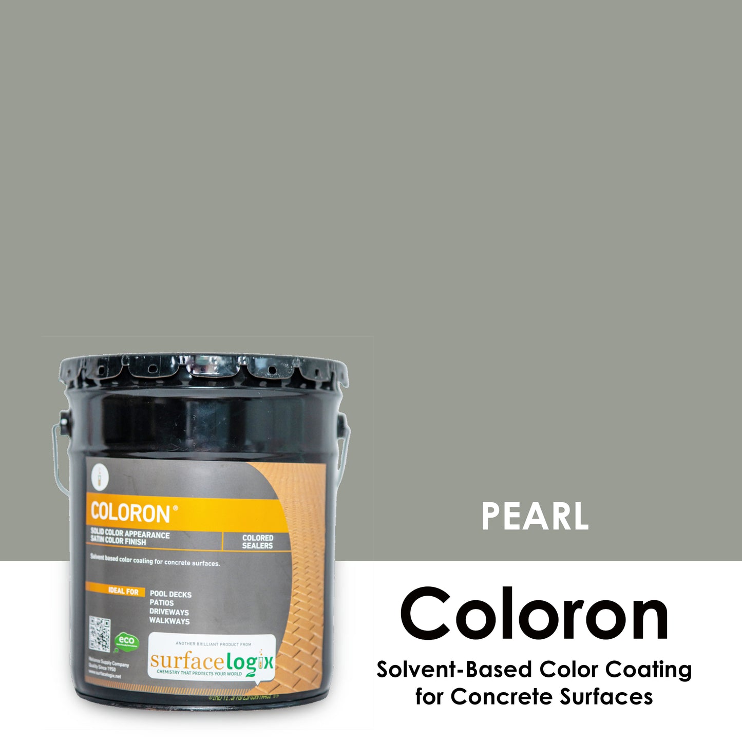 Coloron - Solvent-Based Color Coating for Concrete