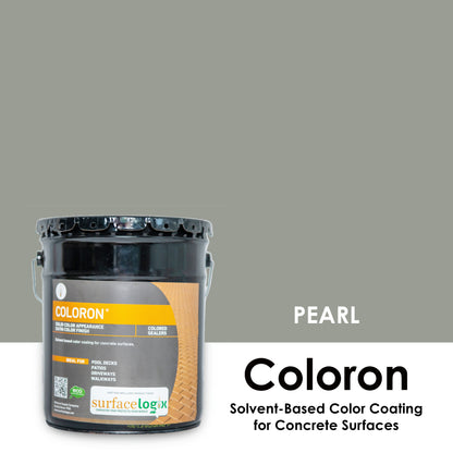 Coloron - Solvent-Based Color Coating for Concrete