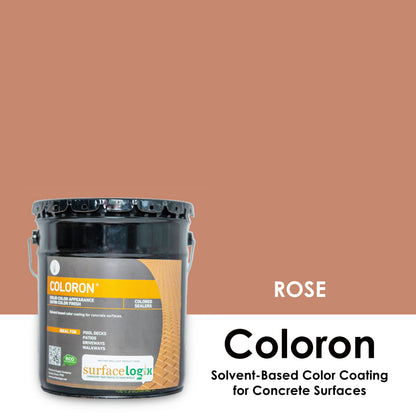 Coloron - Solvent-Based Color Coating for Concrete