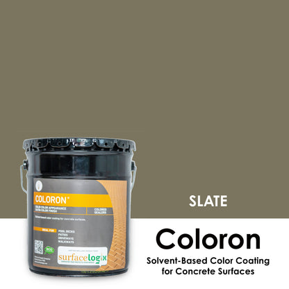 Coloron - Solvent-Based Color Coating for Concrete