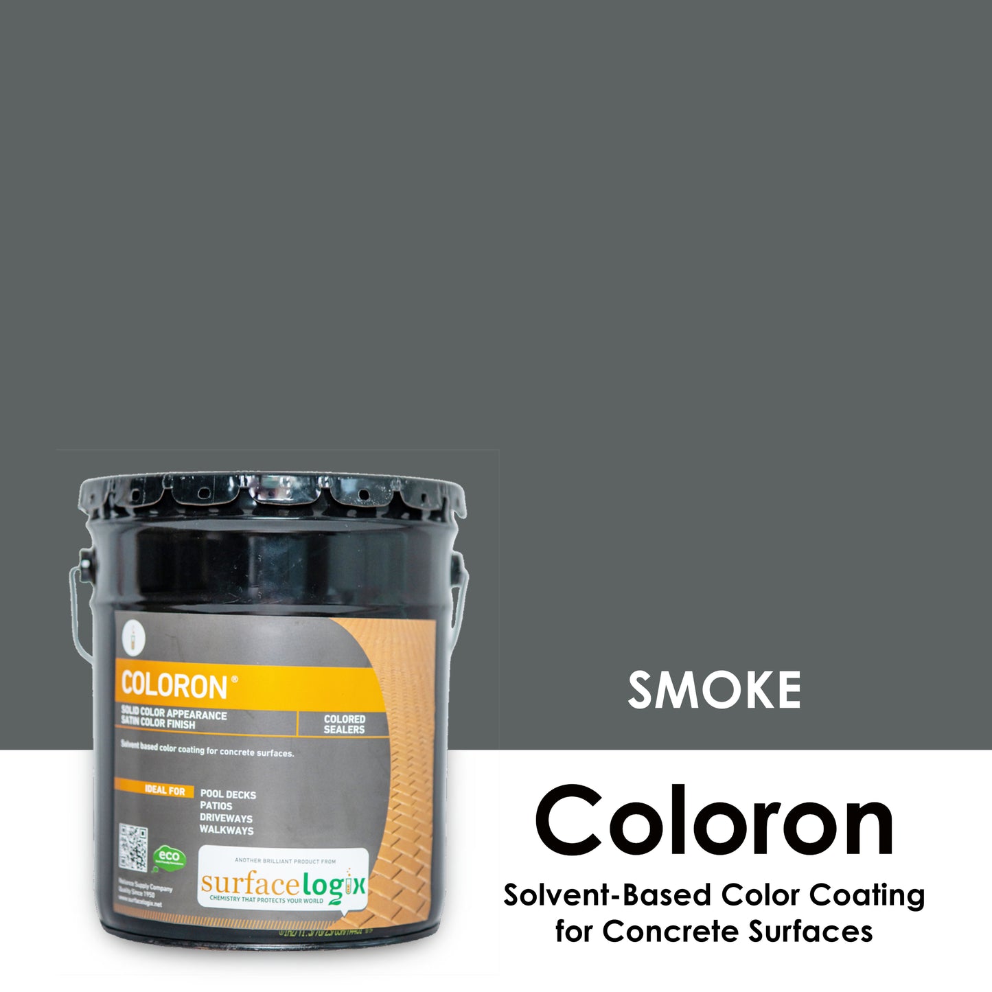 Coloron - Solvent-Based Color Coating for Concrete