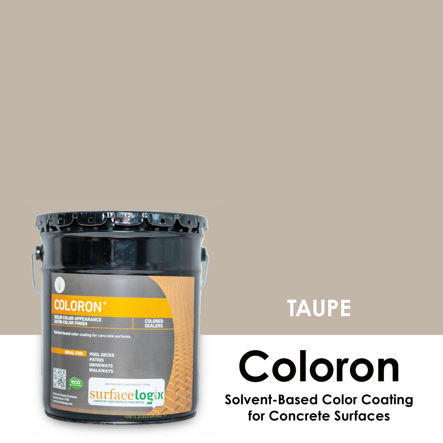 Coloron - Solvent-Based Color Coating for Concrete