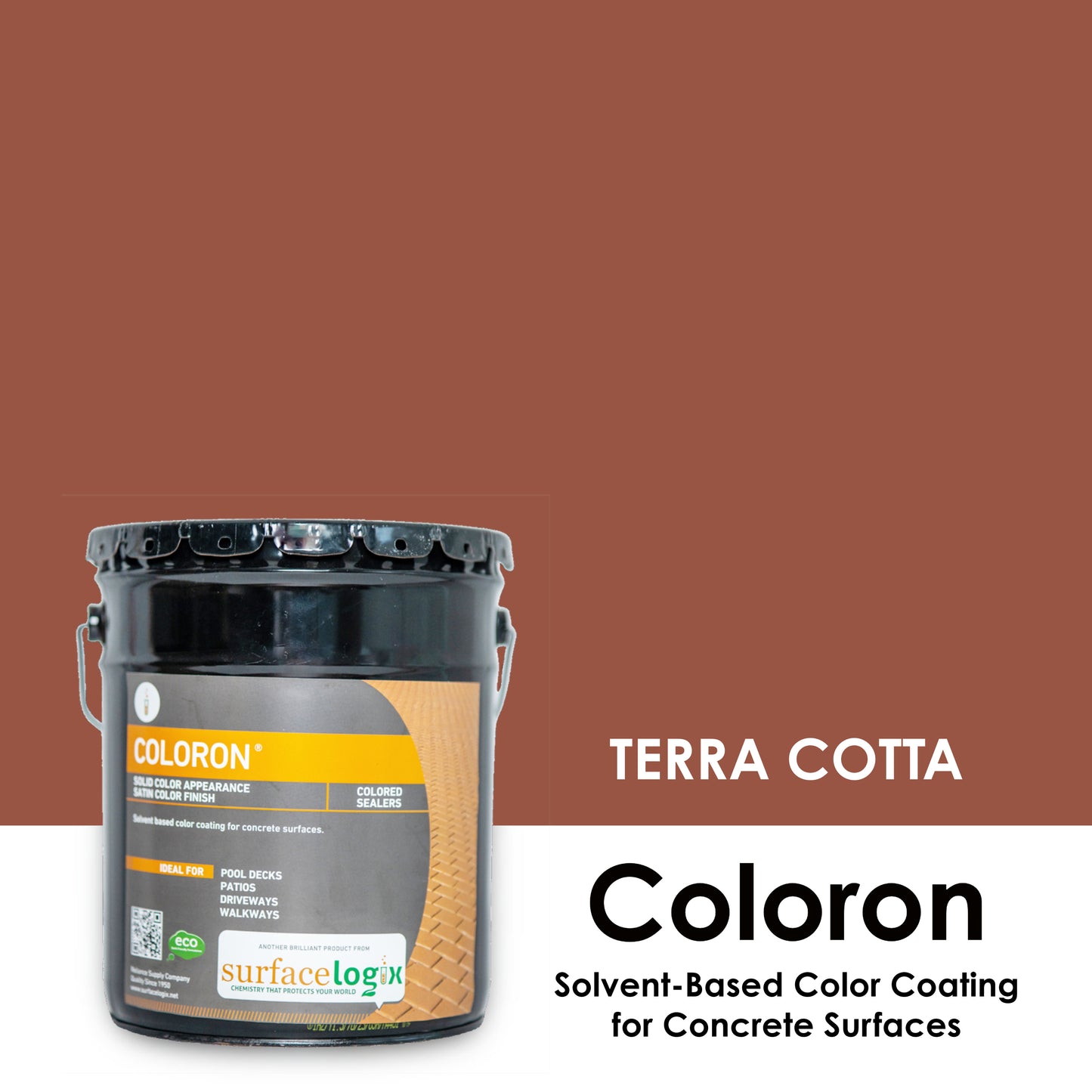 Coloron - Solvent-Based Color Coating for Concrete
