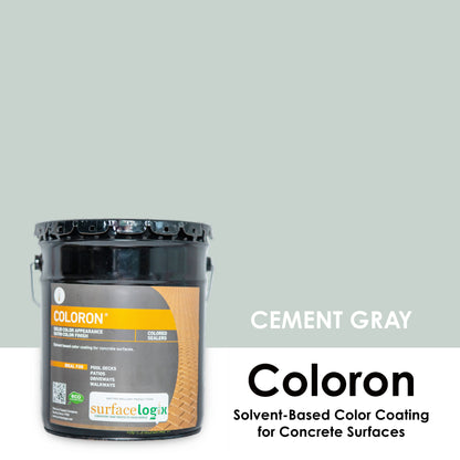 Coloron - Solvent-Based Color Coating for Concrete