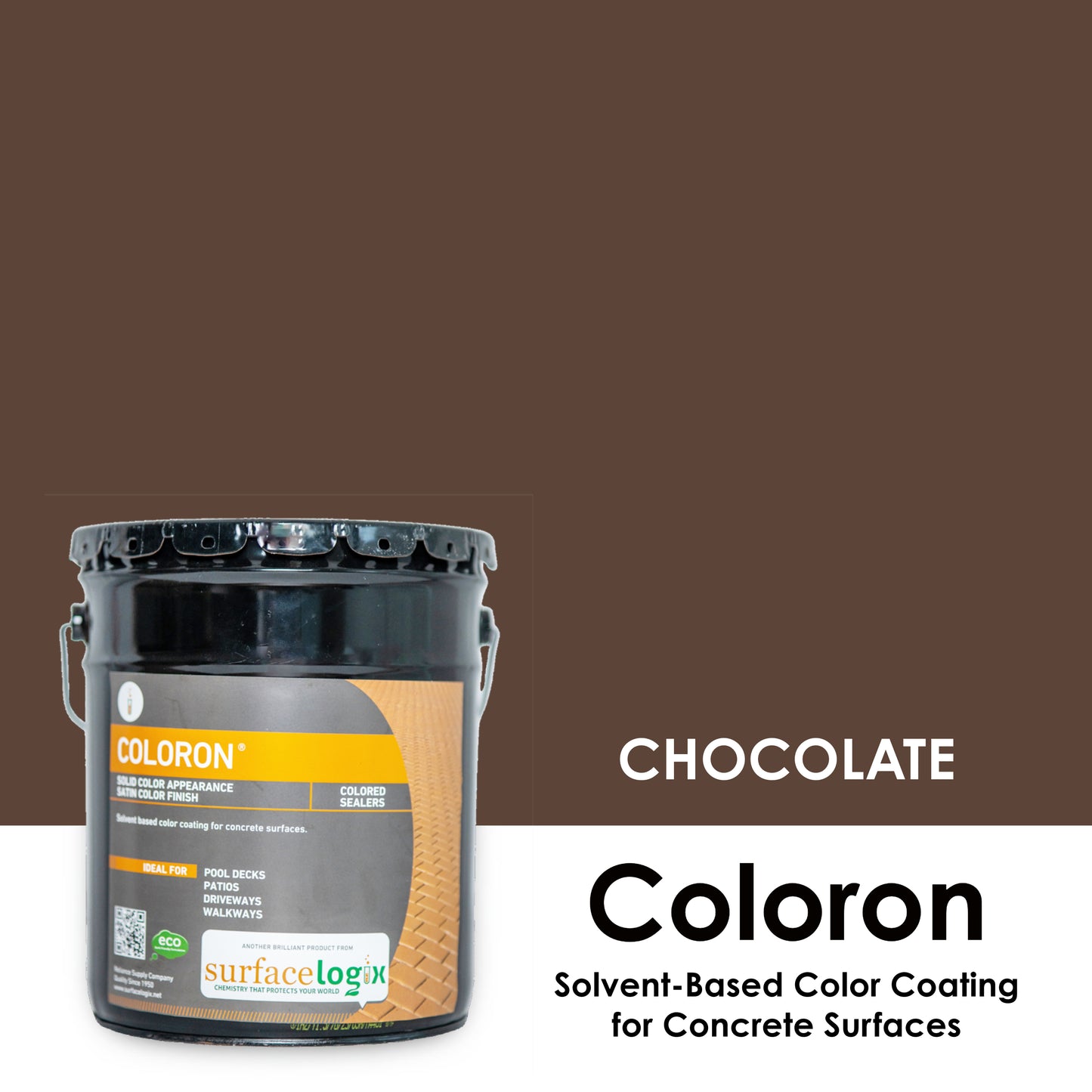 Coloron - Solvent-Based Color Coating for Concrete