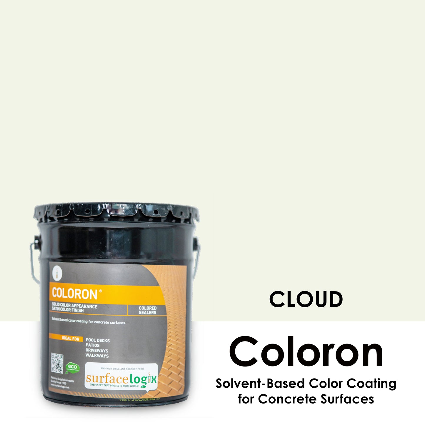 Coloron - Solvent-Based Color Coating for Concrete