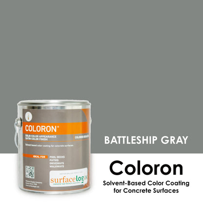 Coloron - Solvent-Based Color Coating for Concrete