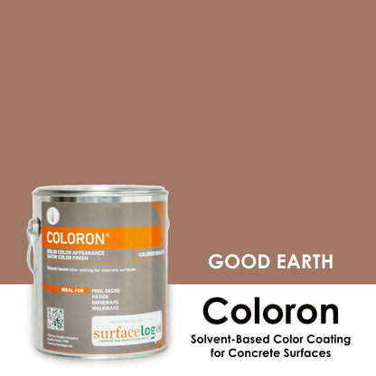 Coloron - Solvent-Based Color Coating for Concrete
