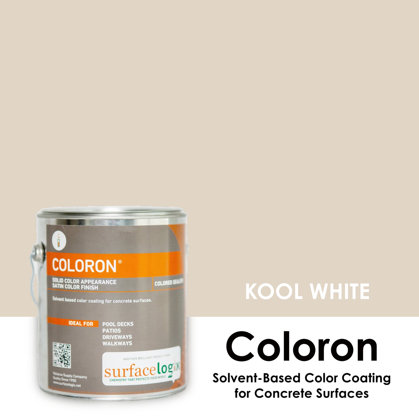 Coloron - Solvent-Based Color Coating for Concrete