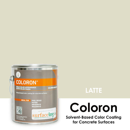 Coloron - Solvent-Based Color Coating for Concrete