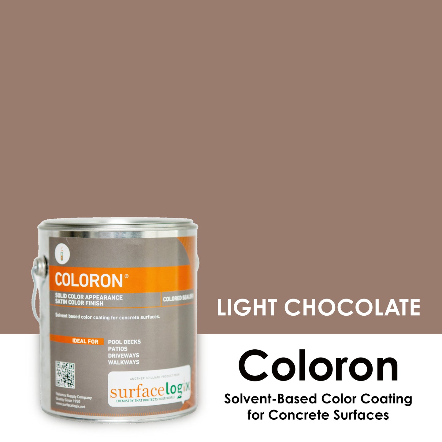 Coloron - Solvent-Based Color Coating for Concrete